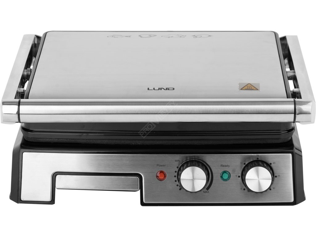 Kontaktní gril 2000W LUND TO-67457 + Dárek, servis bez starostí v hodnotě 300Kč