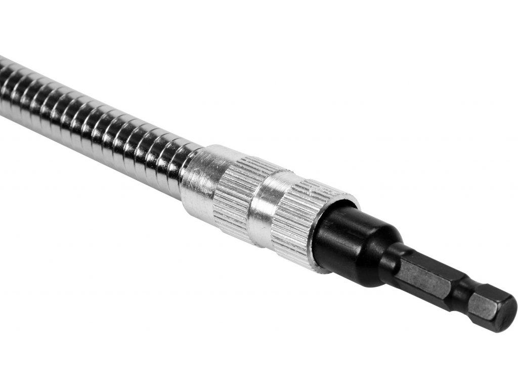 Prodlužovací úhlový adaptér ohebný 1/4" 325mm Yato YT-04636