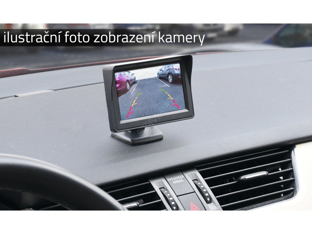 Parkovací kamera DICE bezdrátová polohovací s LED přísvitem Compass 33594 + Dárek, servis bez starostí v hodnotě 300Kč