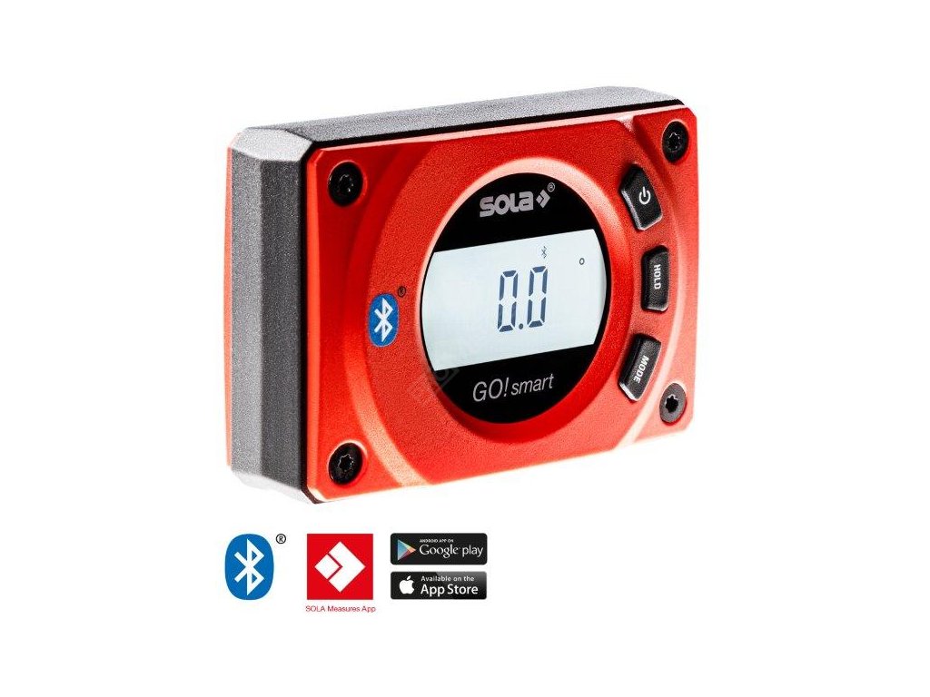 GO! SMART Digitalní vodováha 8cm SOLA 01483001 + Dárek, servis bez starostí v hodnotě 300Kč