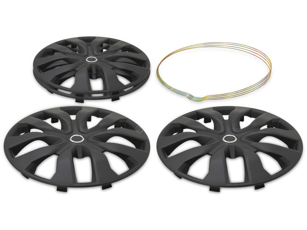 Kryty kol ARIZONA BLACK 17" (sada) Compass 32438 + Dárek, servis bez starostí v hodnotě 300Kč