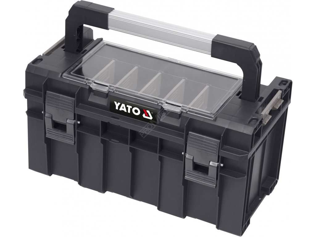 Box na nářadí plastový s organizérem 450x260x240mm Yato YT-09183 + Dárek, servis bez starostí v hodnotě 300Kč