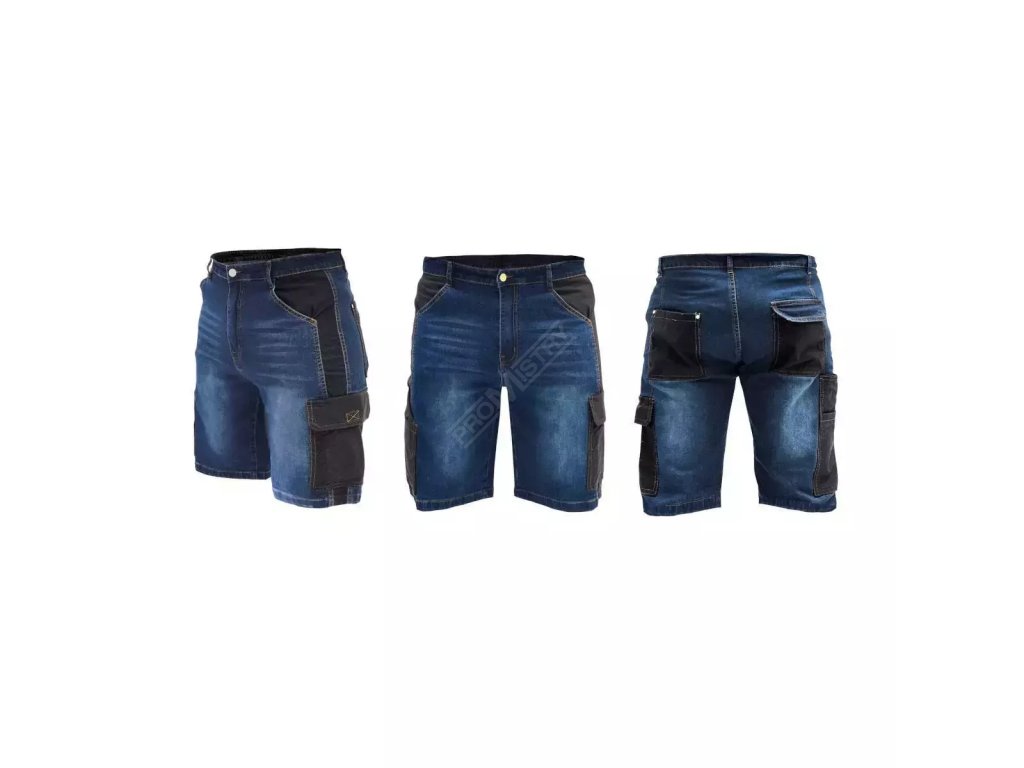 Džínové kraťasy, vel. S, denim 280 g/m2 DEDRA BH45ST-S + Dárek, servis bez starostí v hodnotě 300Kč