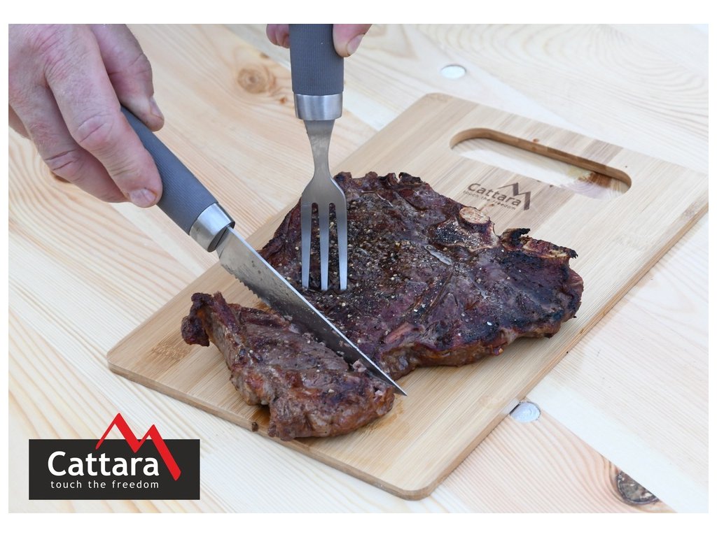 Grilovací steakový příbor SHARK 24 cm