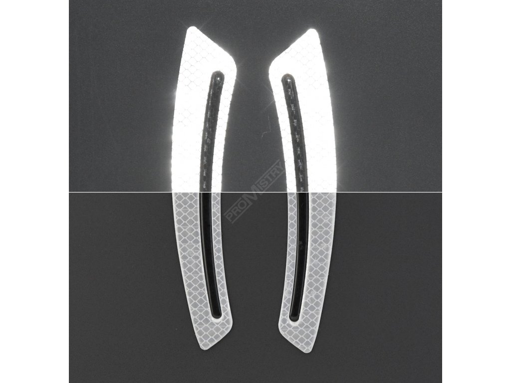 Chránič dveří samolepící SWORD stříbrný 2ks