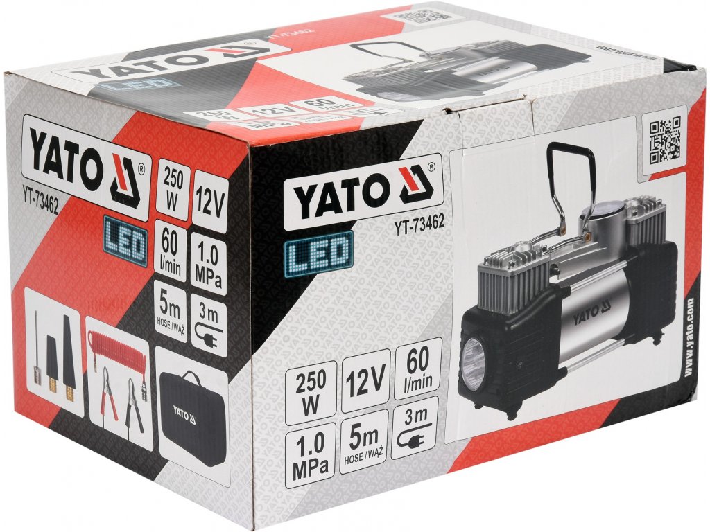 Kompresor s LED svítilnou 250W + Dárek, servis bez starostí v hodnotě 300Kč