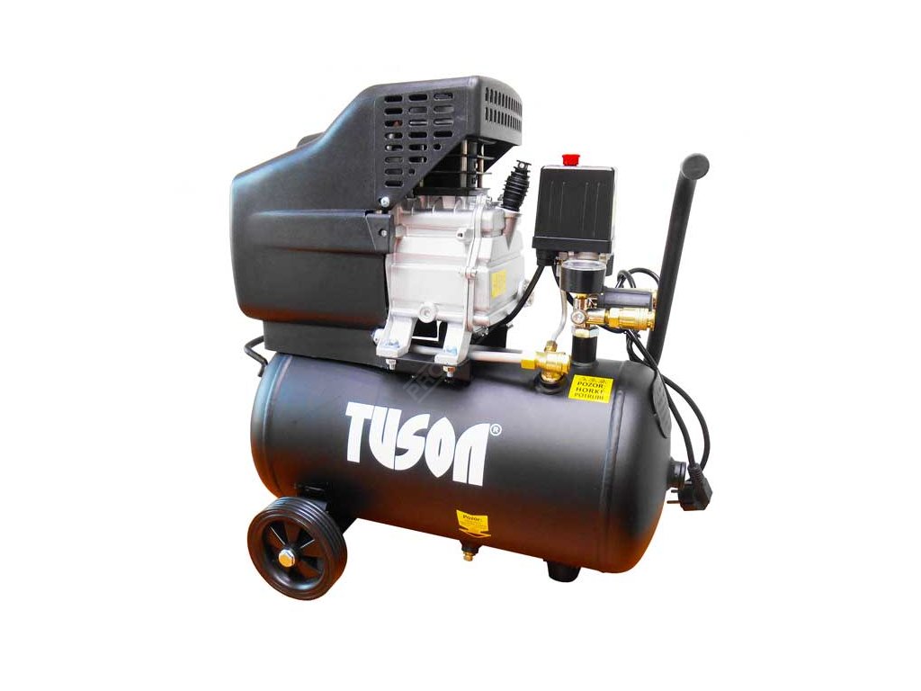 TUSON - olejový kompresor 1,5kW; 2,0HP; 24l + Dárek, servis bez starostí v hodnotě 300Kč