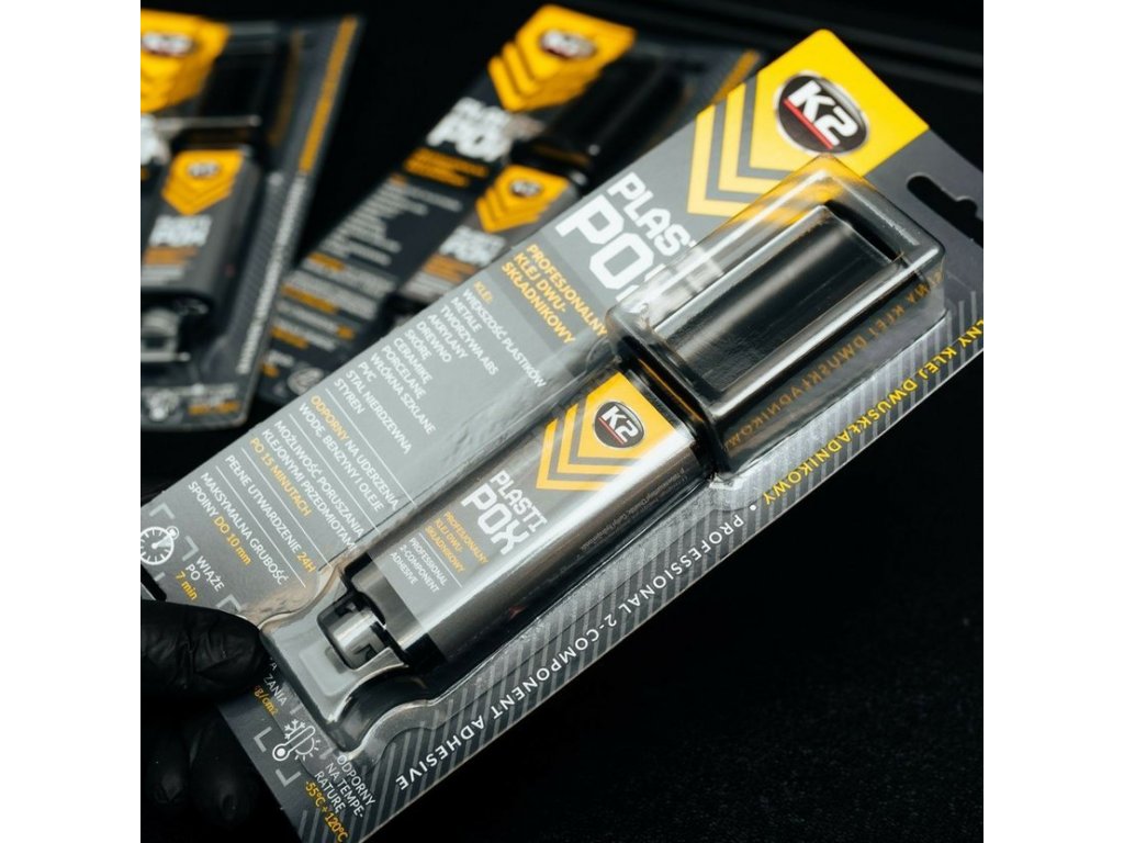 K2 PLASTIPOX 25g - profesionální epoxidové lepidlo