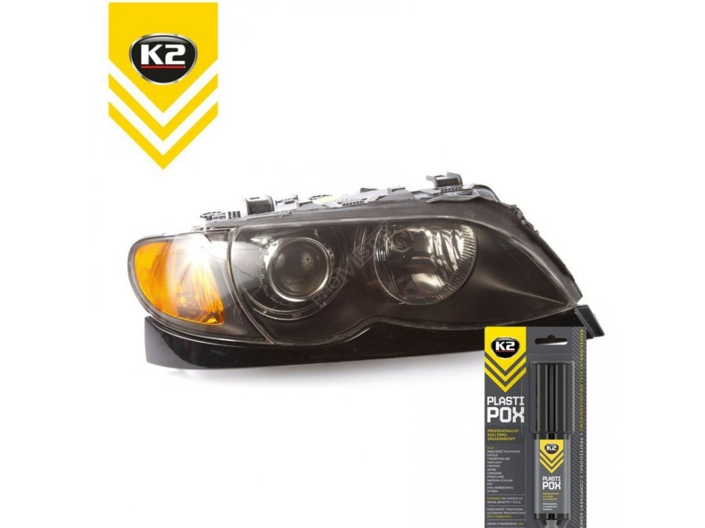 K2 PLASTIPOX 25g - profesionální epoxidové lepidlo