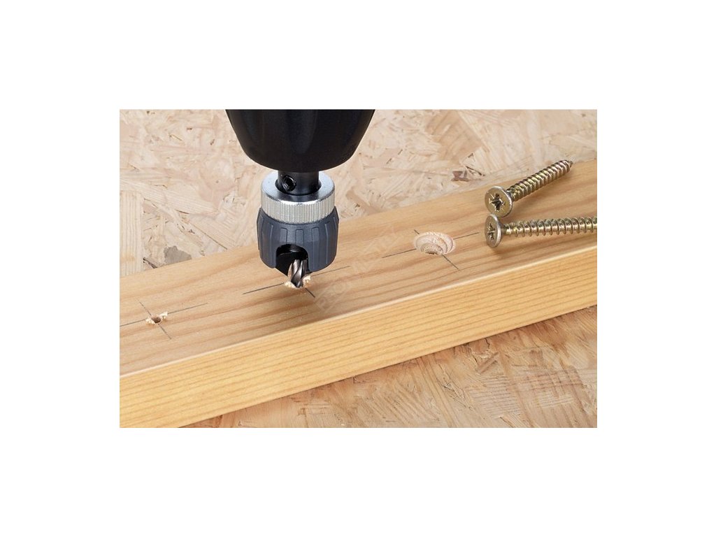 WOLFCRAFT - předvrták a záhlubník, stopka šestihran - průměr 3 WOLFCRAFT 2544000