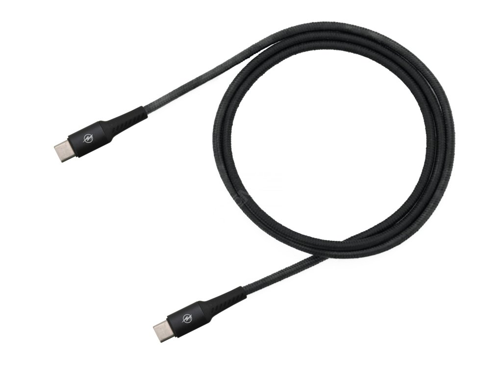 Datový a nabíjecí kabel SPEED USB-C / USB-C 480 Mb/s 1,5m Compass 07711
