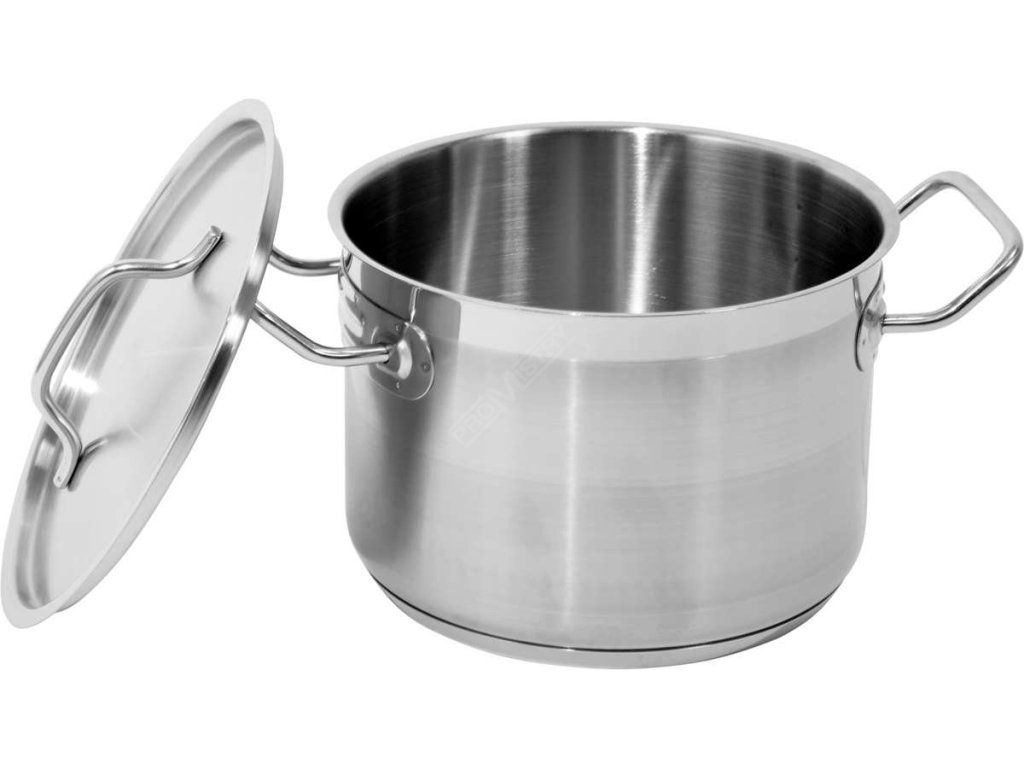 Hrnec střední s poklicí NEREZ 20x14cm 4,4l Yato Gastro YG-00022 + Dárek, servis bez starostí v hodnotě 300Kč