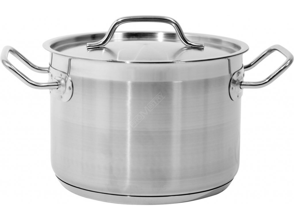 Hrnec střední s poklicí NEREZ 20x14cm 4,4l Yato Gastro YG-00022 + Dárek, servis bez starostí v hodnotě 300Kč