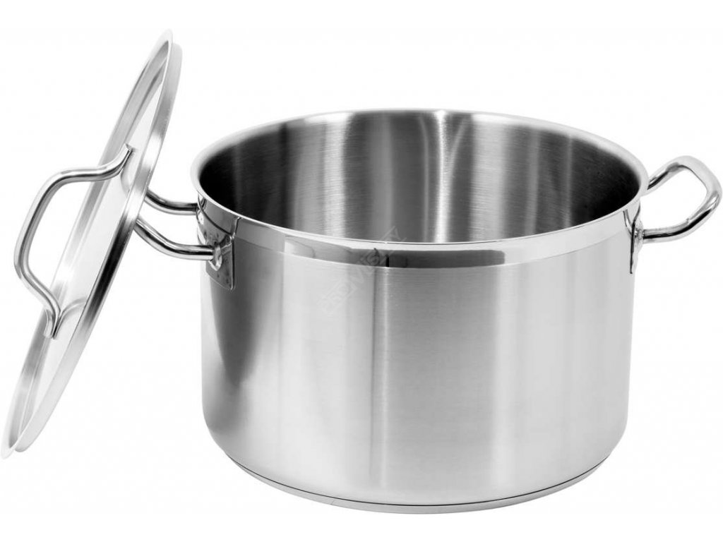 Hrnec střední s poklicí NEREZ 32x20cm 16,1l Yato Gastro YG-00025 + Dárek, servis bez starostí v hodnotě 300Kč