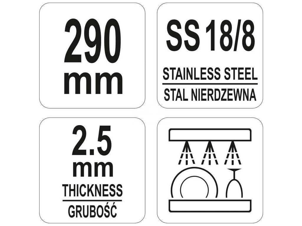 Vidlice kuchařská 290mm Yato Gastro YG-02770