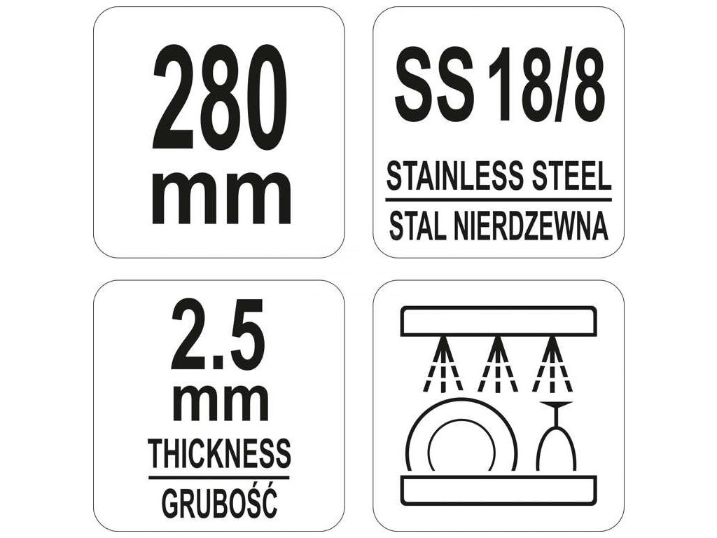 Nůž na dort 285mm Yato Gastro YG-02779
