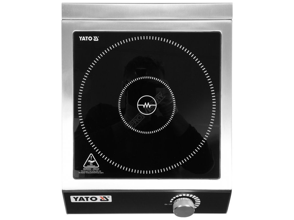 Indukční vařič 3500W manuální ovládání Yato Gastro YG-04700 + Dárek, servis bez starostí v hodnotě 300Kč