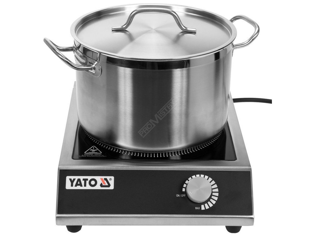 Indukční vařič 3500W manuální ovládání Yato Gastro YG-04700 + Dárek, servis bez starostí v hodnotě 300Kč