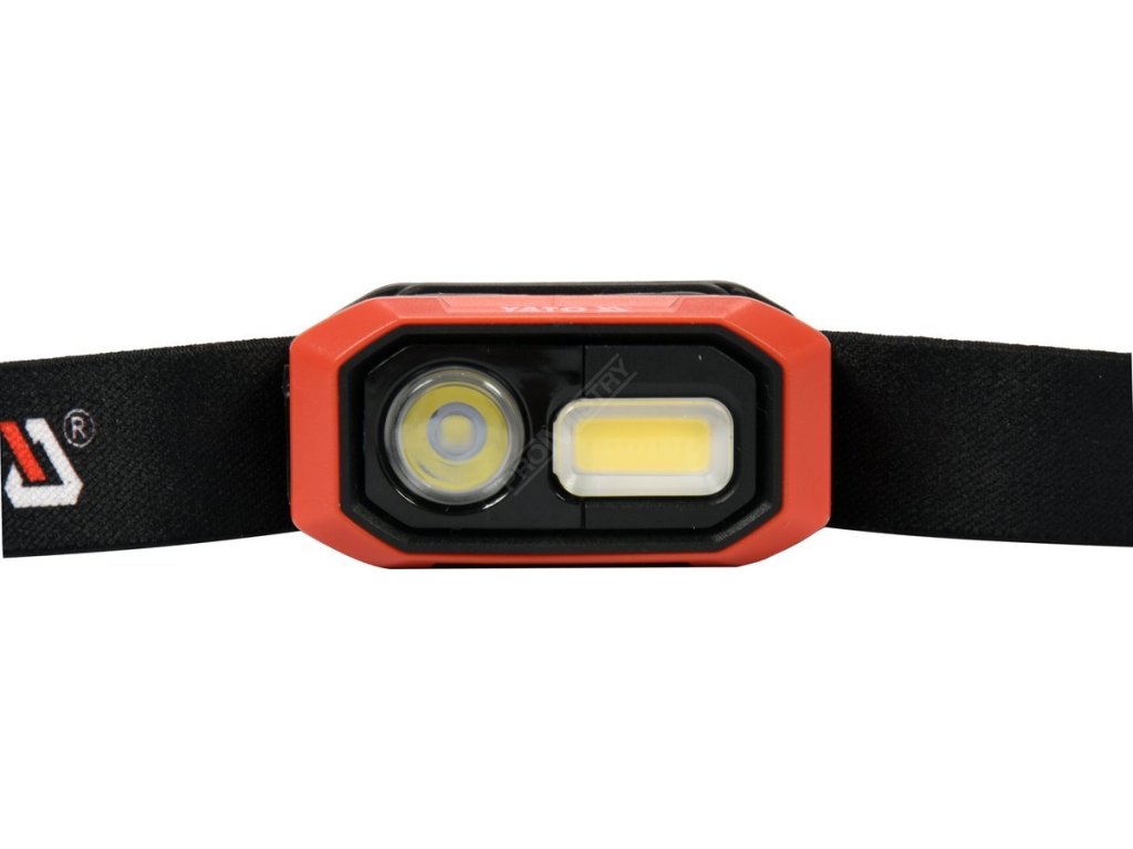 Svítilna čelovka COB/OSRAM LED 480lm Yato YT-08592 + Dárek, servis bez starostí v hodnotě 300Kč