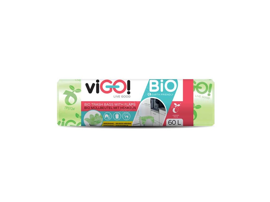 viGO! BIO sáčky do košů 60l/10 ks QUICKPACK 7721999A
