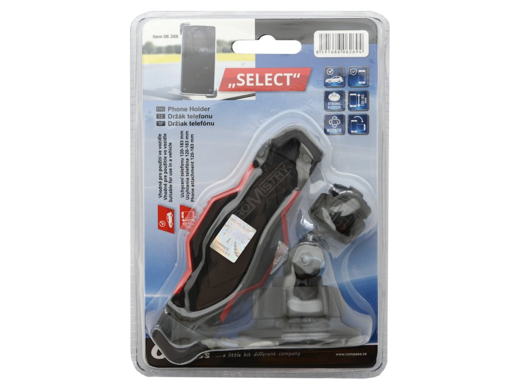 Držák telefonu SELECT Compass 06269