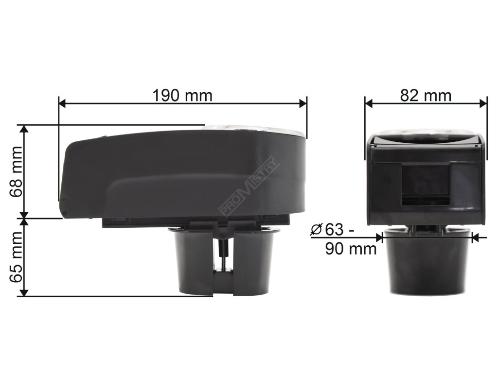 Držák nápojů + telefonu dvojitý SELECT Compass 06271
