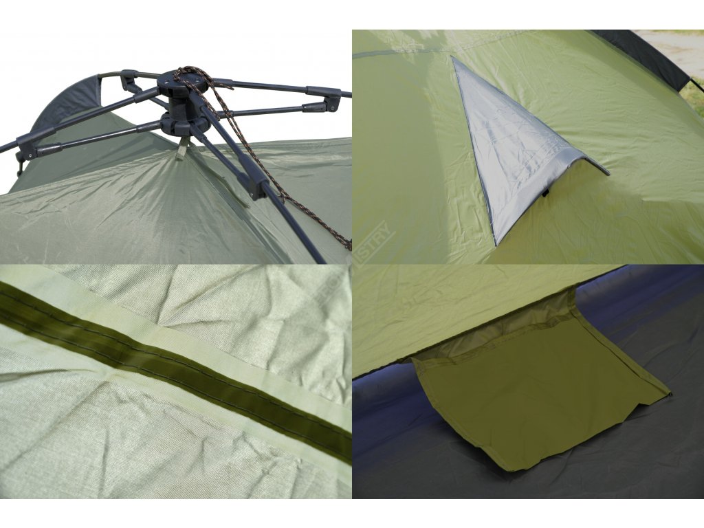 Stan BUDVA pro 3-4 osoby 280x2200x140cm PU3000mm Cattara 13361