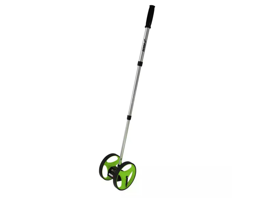 Měřicí kolečko rozsah 9999,9m, dvě kolečka o průměru 159mm DEDRA MC1001