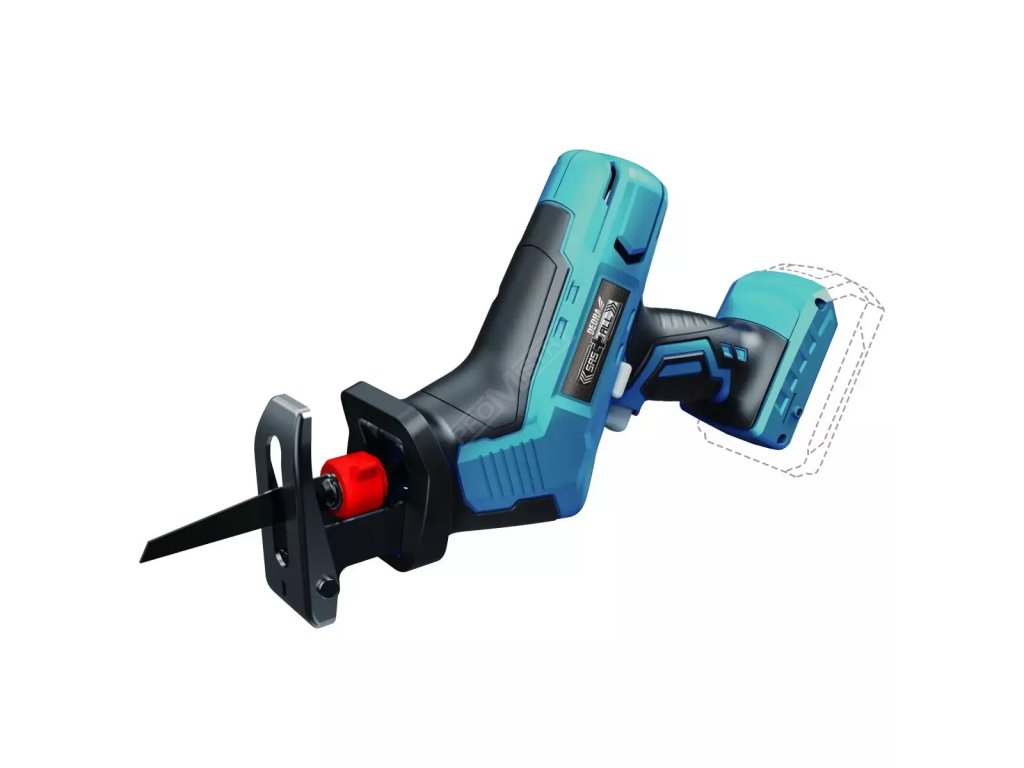 Mini aku šavlová pila 18V dřevo 80mm, kov 6mm DEDRA DED7068