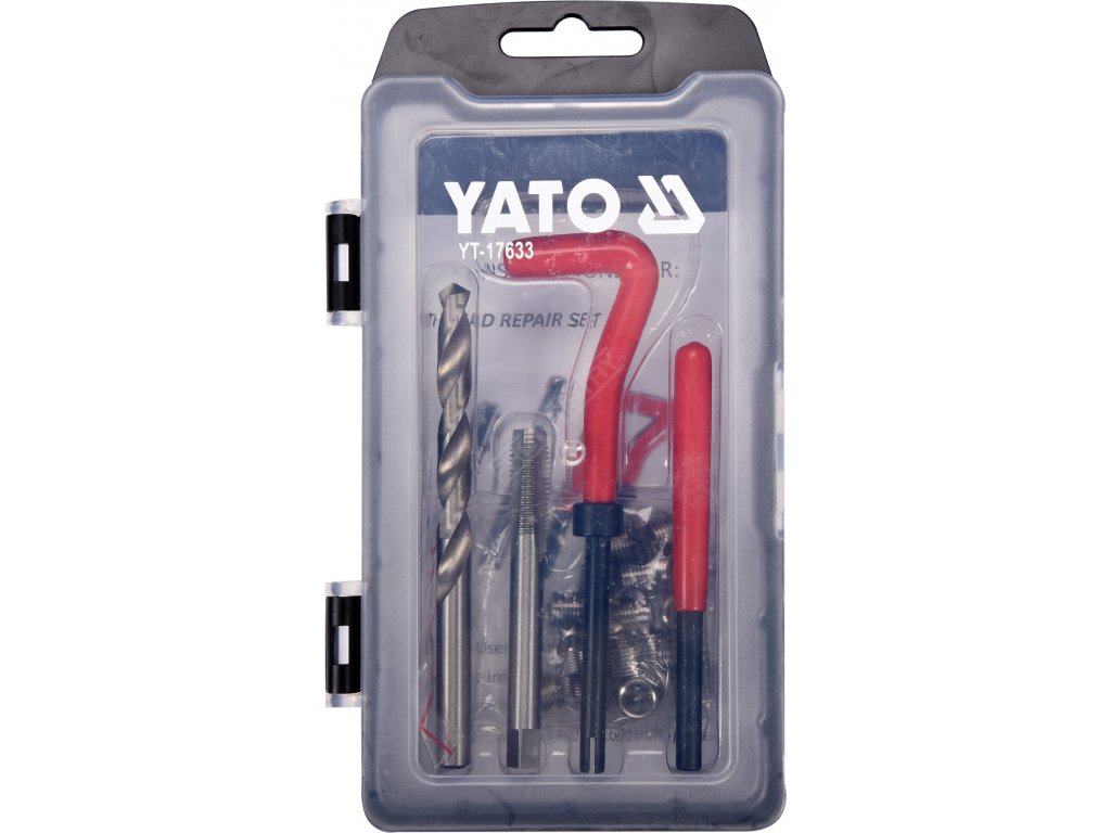 Sada na opravu závitů M8 30 ks Yato YT-17633