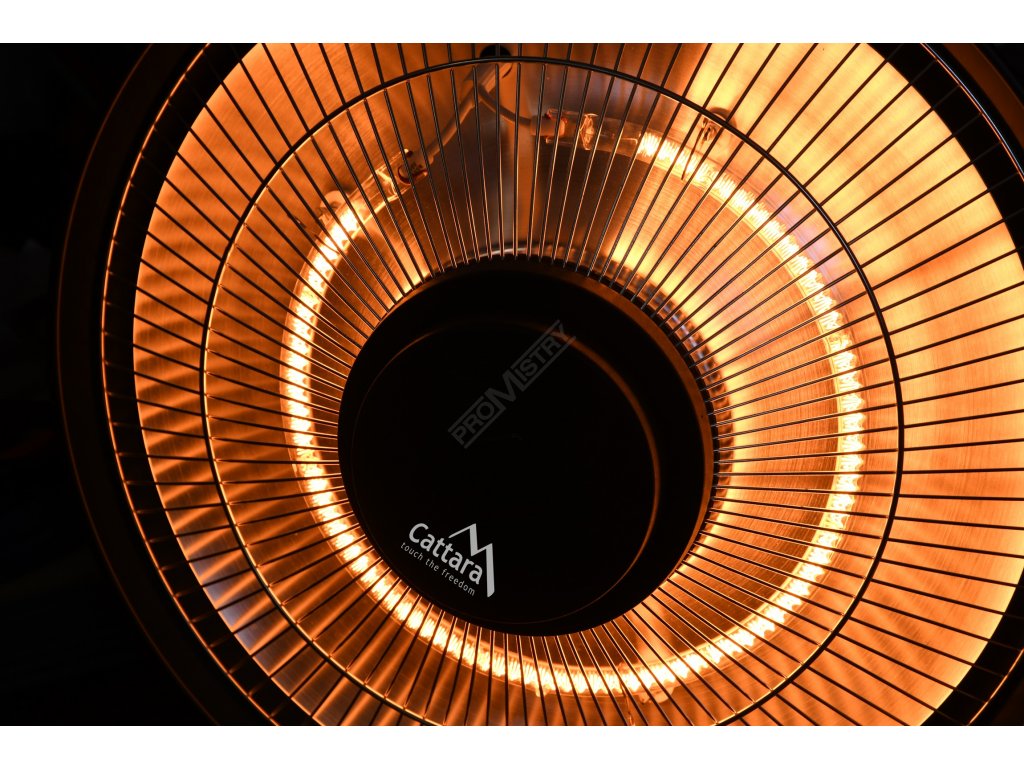 Infrazářič 1500W 230V závěsný + dálkové ovládání Cattara 13942