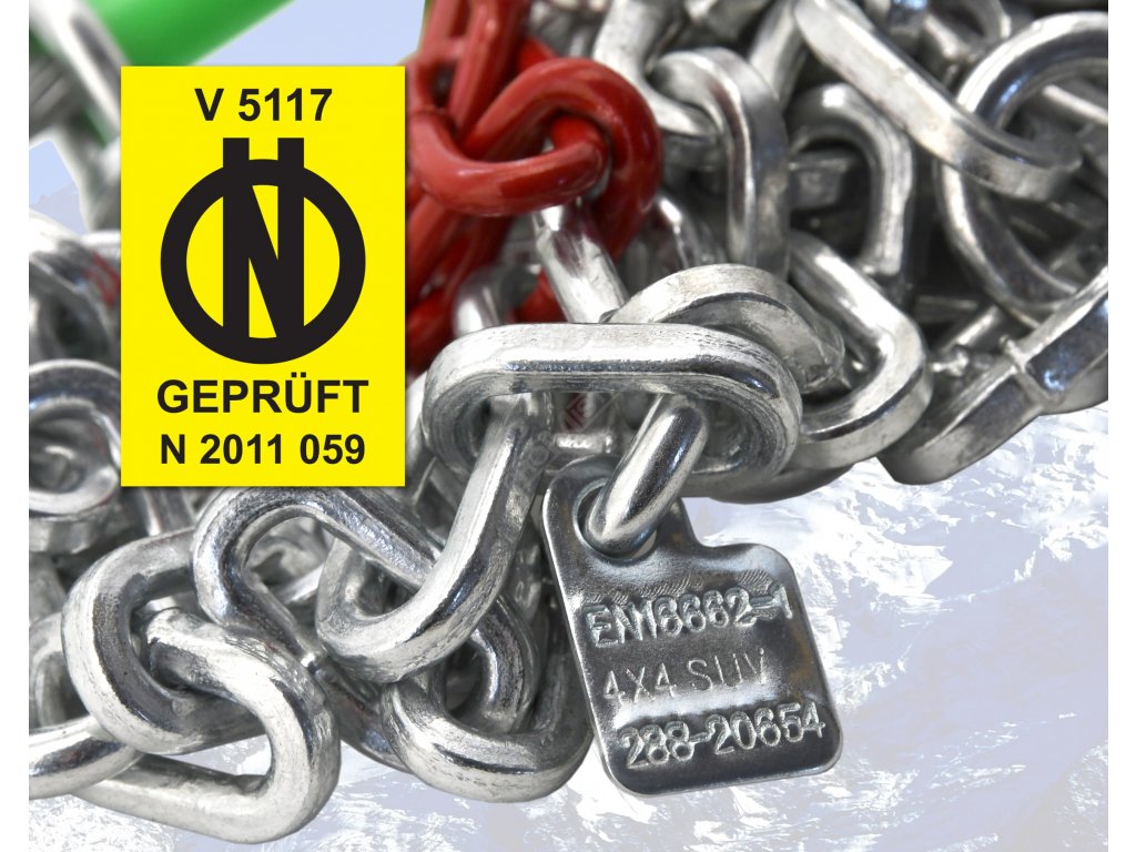 Sněhové řetězy SUV-VAN ÖNORM vel. 245 Compass 01437