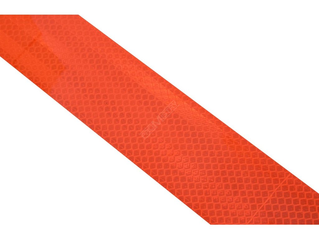 Samolepící páska reflexní 5m x 5cm červená (role 5m) 01543