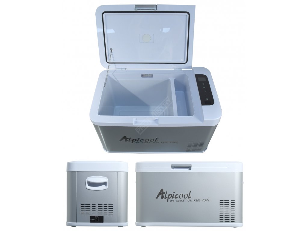 Chladící box SILVER FROST kompresor 25l 230/24/12V -20°C Compass 07081