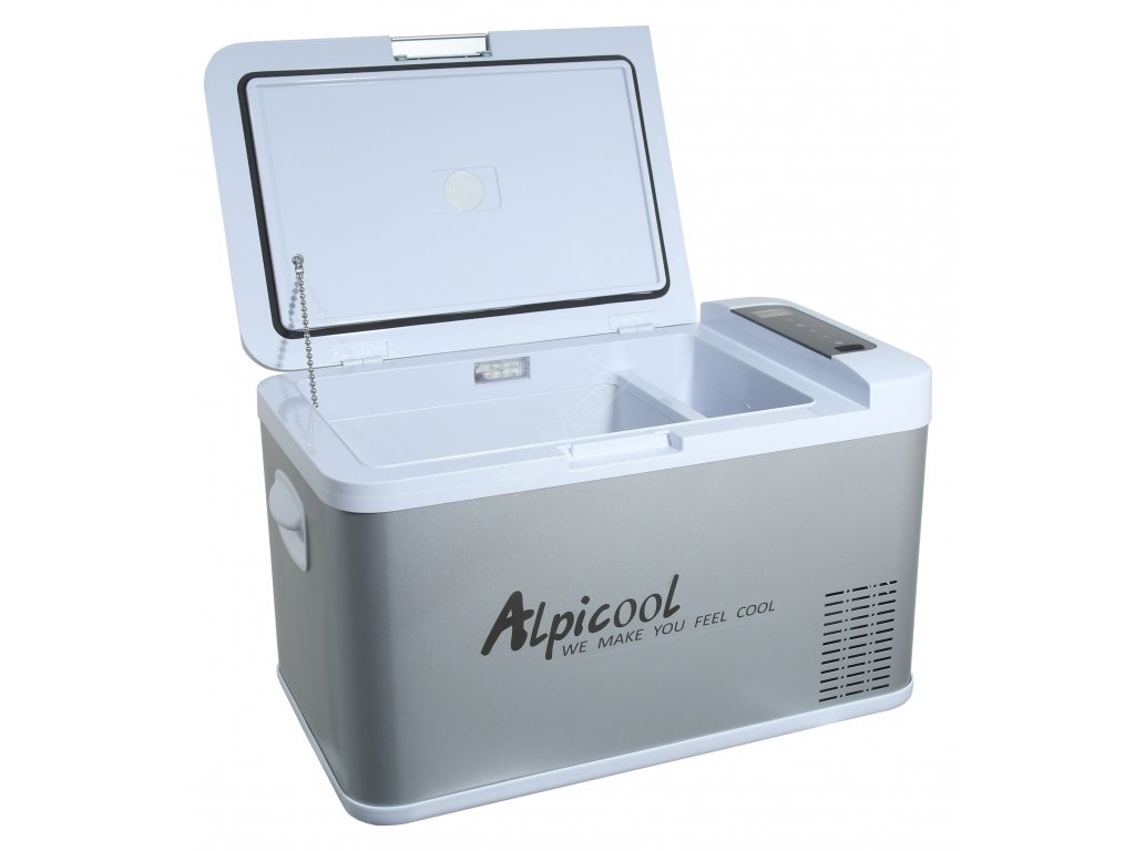 Chladící box SILVER FROST kompresor 25l 230/24/12V -20°C Compass 07081
