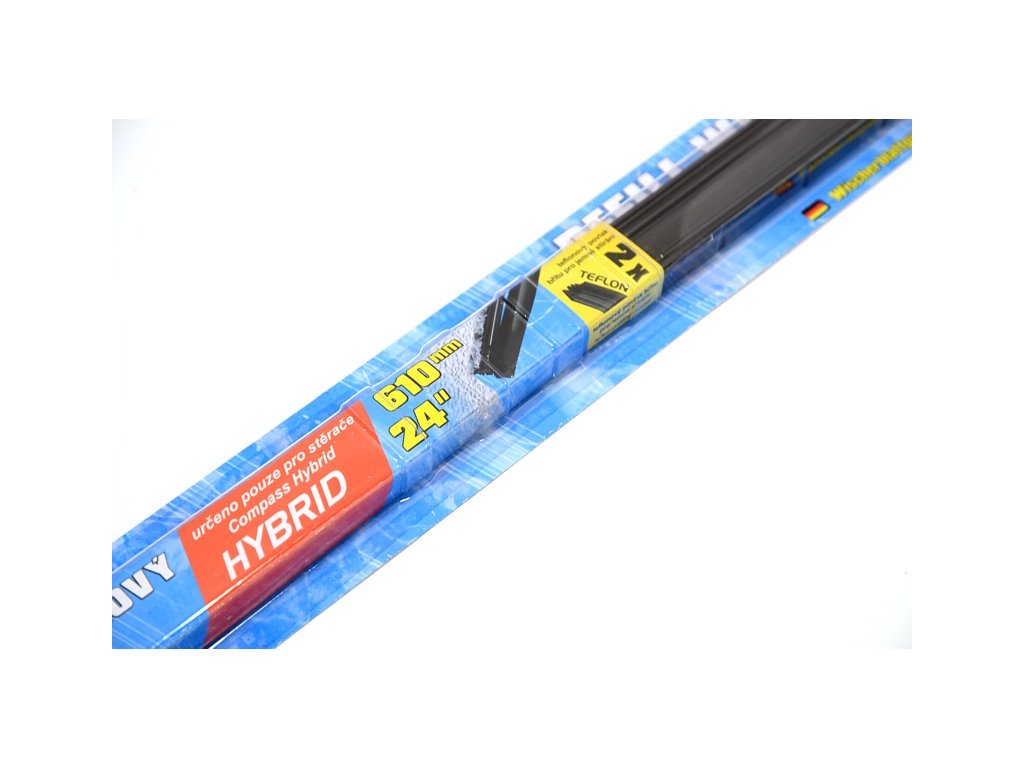 Guma stěrače HYBRID 610mm teflonová 2ks Compass 11000