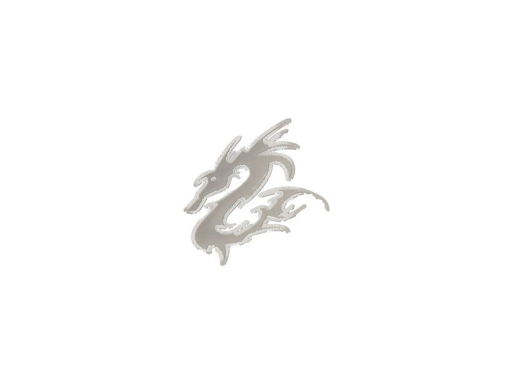 Znak BIG DRAGON samolepící METAL malý Compass 35353