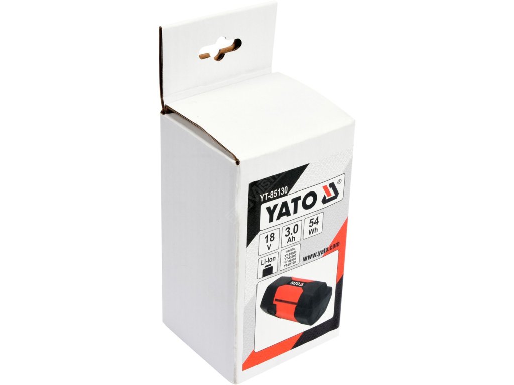 Baterie náhradní 18V Li-ion 3,0 AH (YT-85110, YT-85120) Yato YT-85130