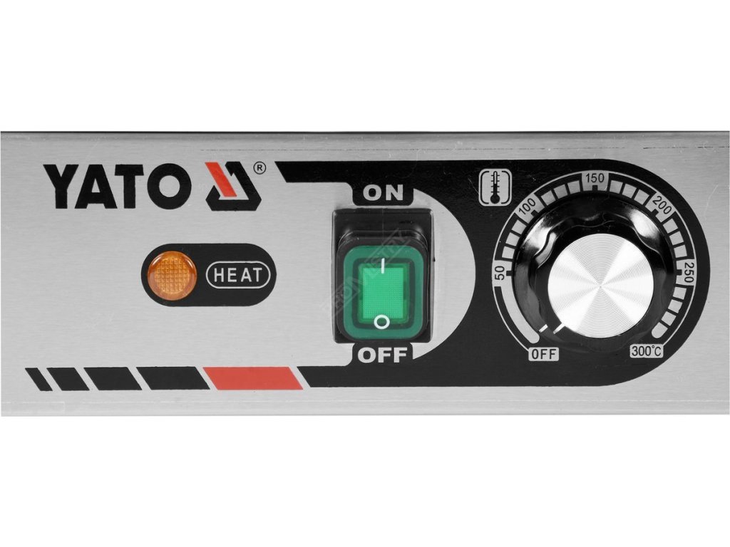 Kontaktní gril Panini hladký 2200W 440mm Yato Gastro YG-04558