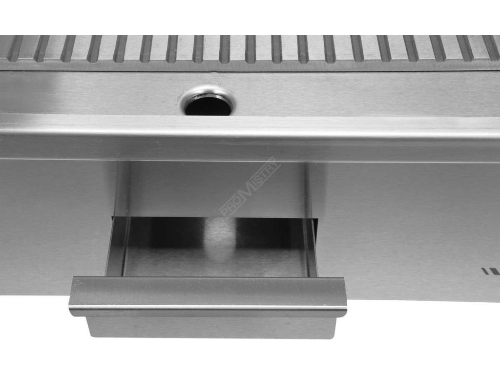 Grilovací deska drážkovaná 3000W 550mm Yato Gastro YG-04587