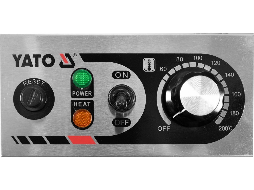 Fritéza dvoukomorová 2x2000W 2x6l Yato Gastro YG-04620