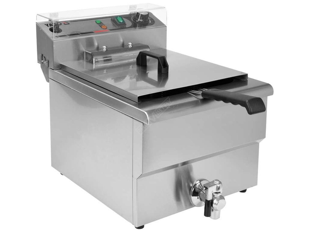 Fritéza jednokomorová s ventilem 5000W 16l Yato Gastro YG-04630