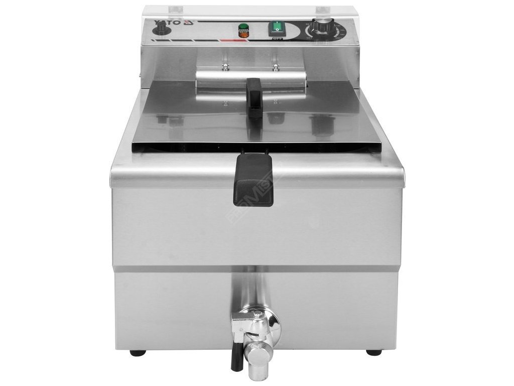 Fritéza jednokomorová s ventilem 5000W 16l Yato Gastro YG-04630