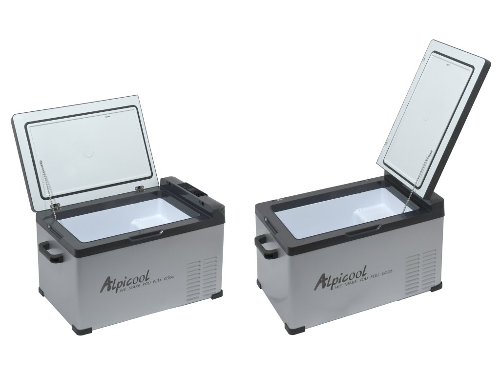 Chladící box kompresor 30l 230/24/12V -20°C GREY Compass 07094