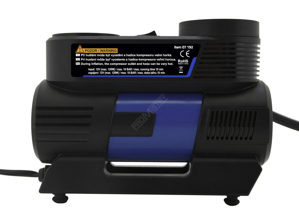 Kompresor 12V DRAME se světlem Compass 07192