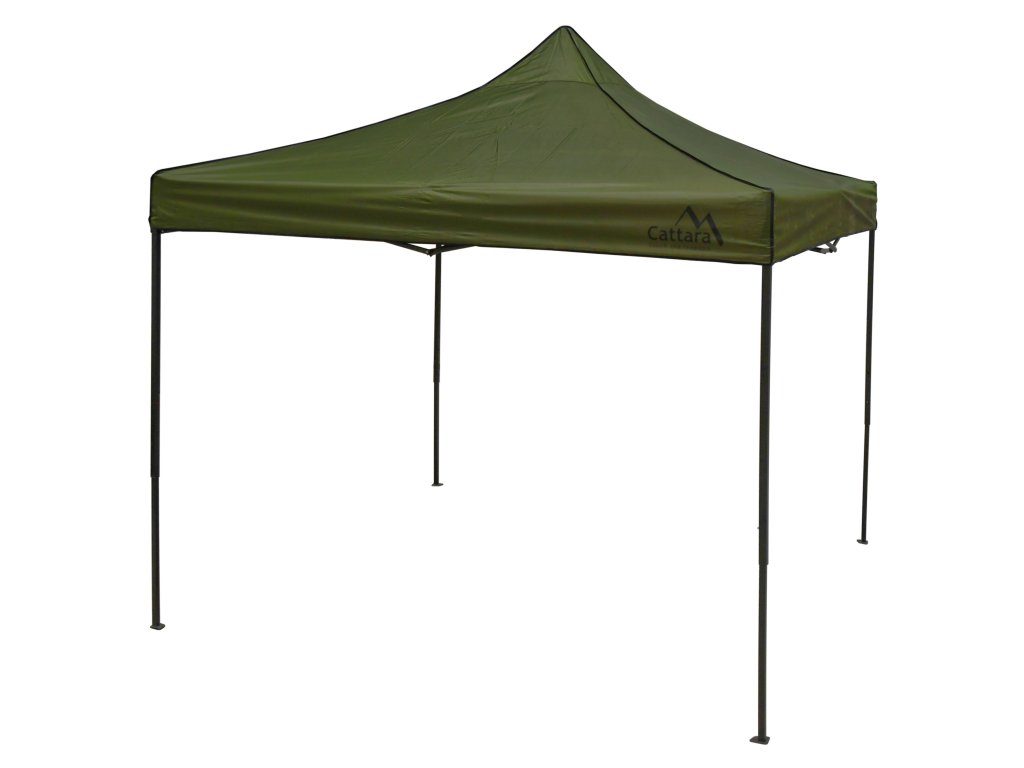 Párty stan nůžkový 3x3m zelený WATERPROOF Cattara 13338