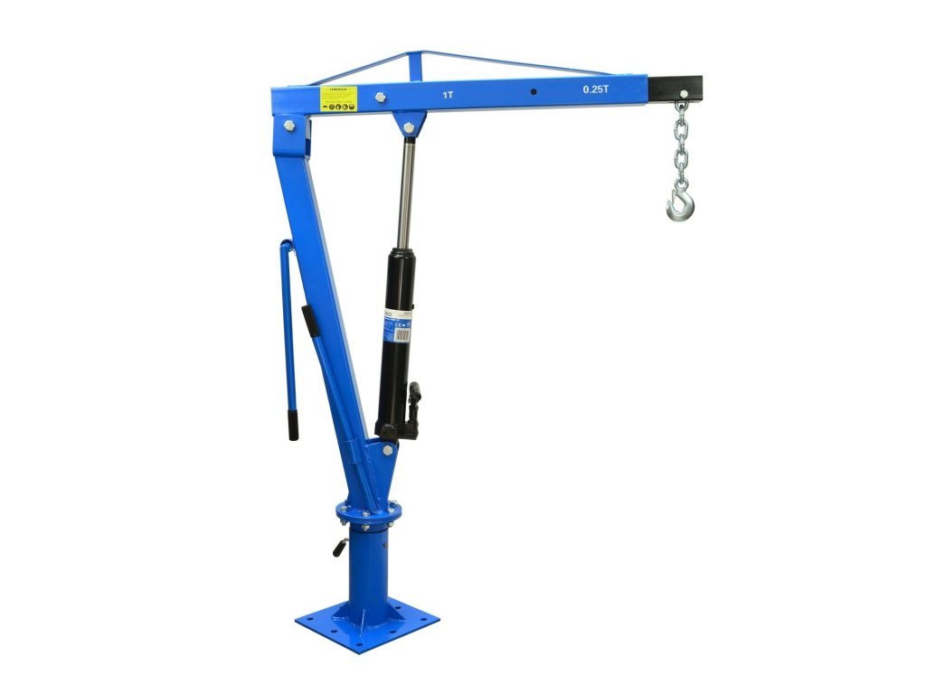 Hydraulický dílenský jeřáb otočný 1T GEKO GEKO nářadí G02105