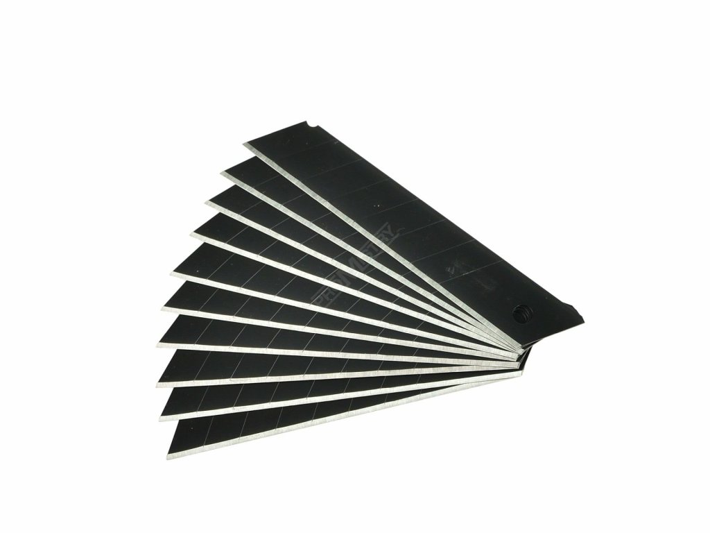 Čepele do ulamovacího nože 100x18x0,5mm, SK5 (černá čepel), 10ks GEKO GEKO nářadí G01853