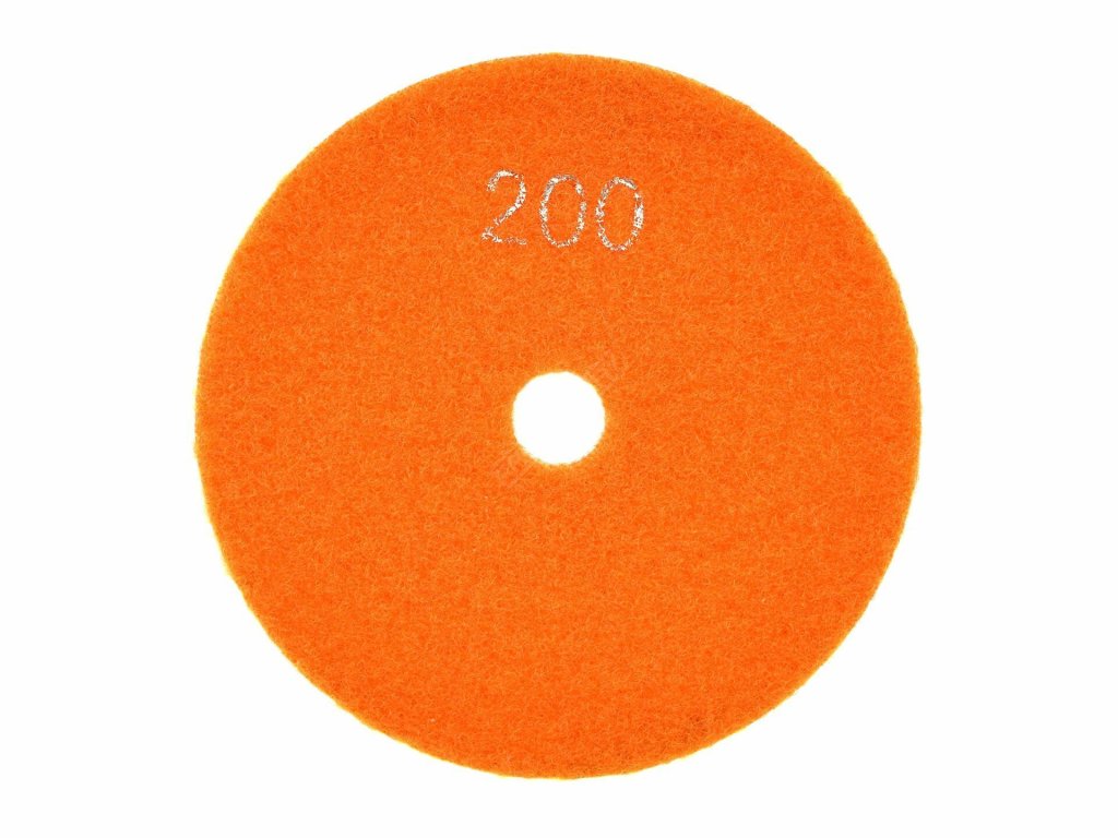 Leštící kotouč pro mokré broušení porcelánové kameniny 100mm GR200 GEKO GEKO nářadí G78912