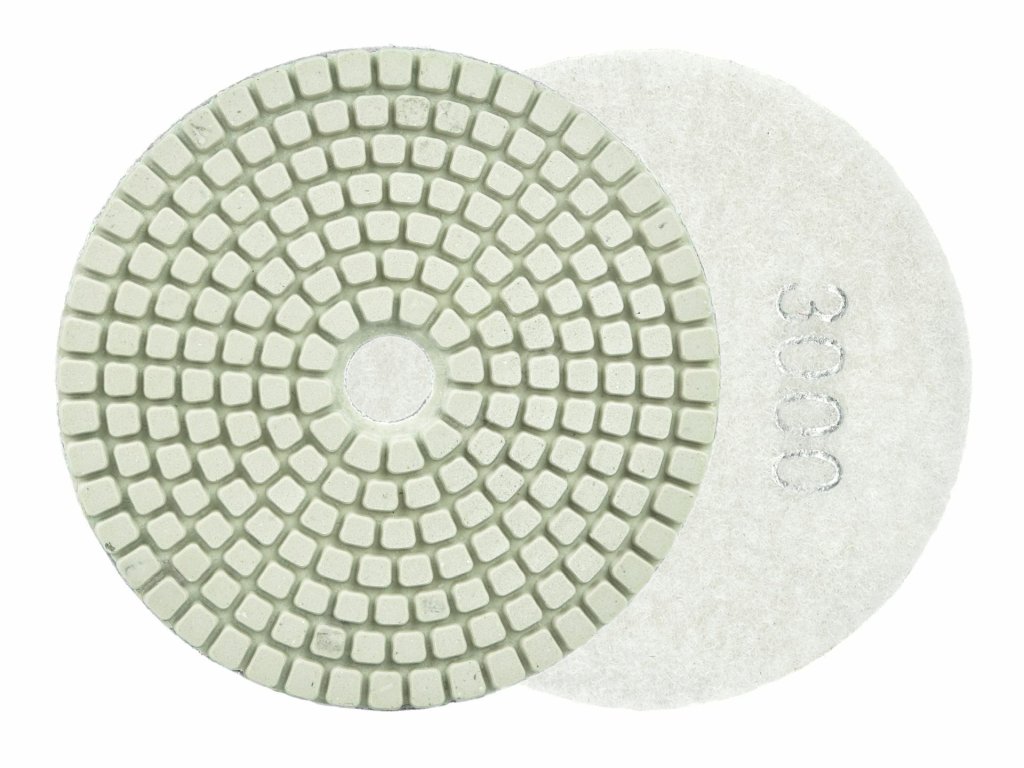 Leštící kotouč pro mokré broušení porcelánové kameniny 100mm GR3000 GEKO GEKO nářadí G78916